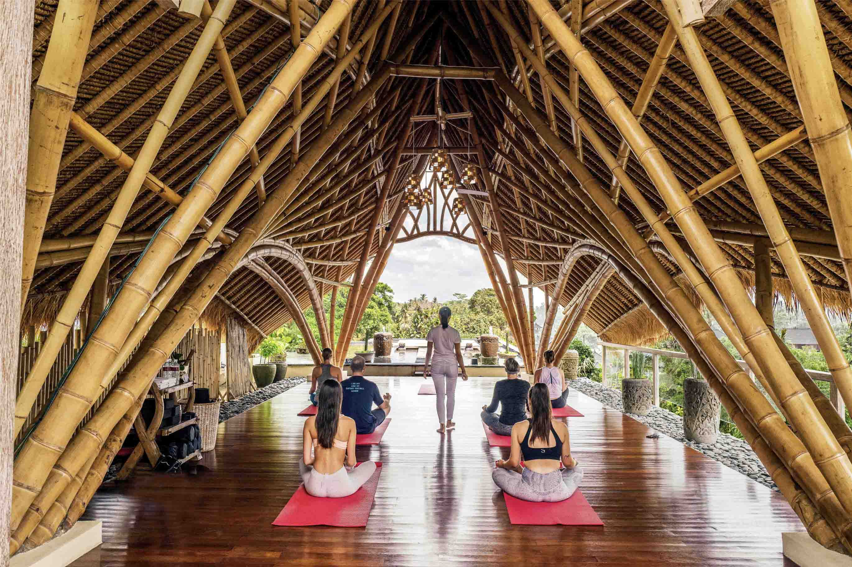 Yoga in Bali  Vyoma Yoga Hut at The Udaya