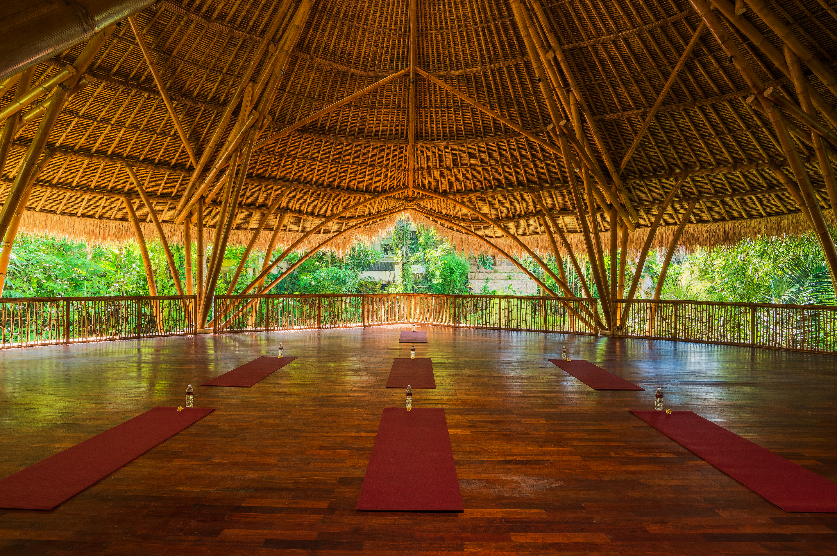 Yoga in Bali  Vyoma Yoga Hut at The Udaya